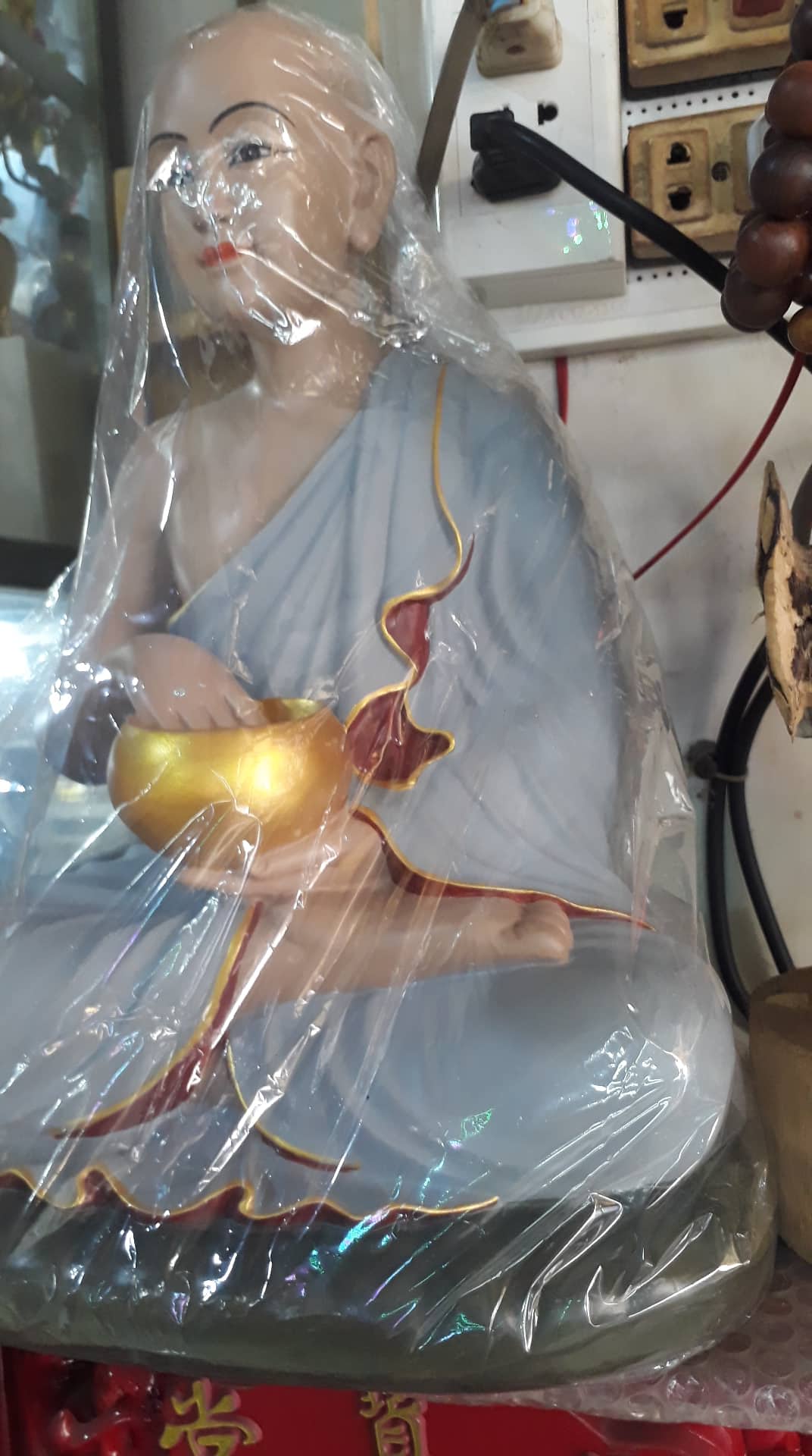 Tượng thánh tăng  sivali 4 tấc
