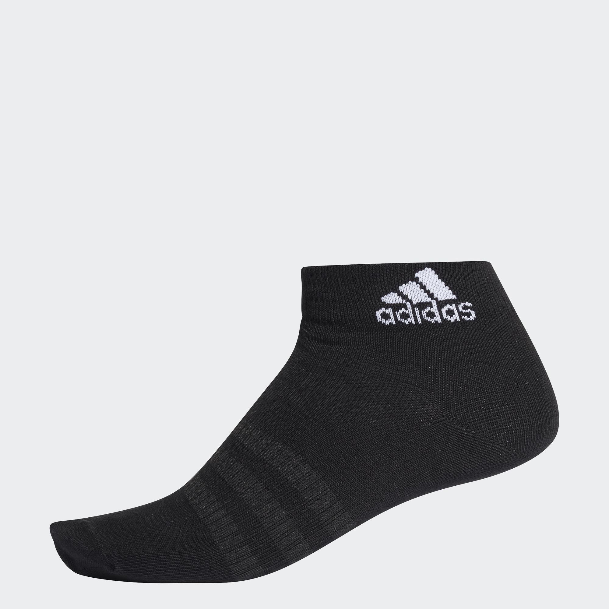 Adidas tập luyện tất cổ chân unisex đen dz9406