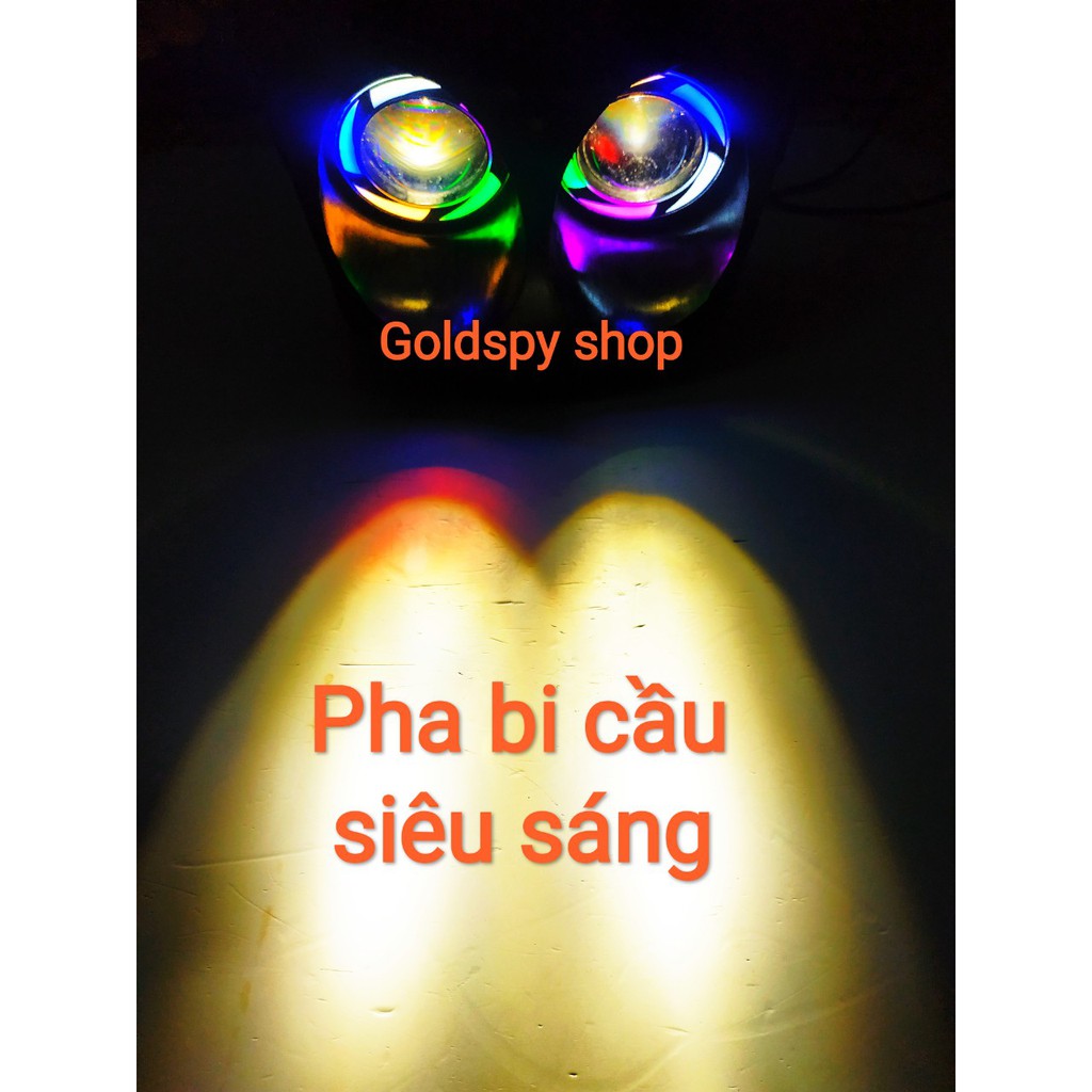 Pha đèn mắt cú Wave A , Ex150...