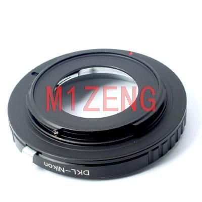 Dkl-ai adapter for voigtlander retina dkl to nikon d3 d5 d90 d300 d500 d750 d600 d800 d850 d3300 d7200 d5100 camera