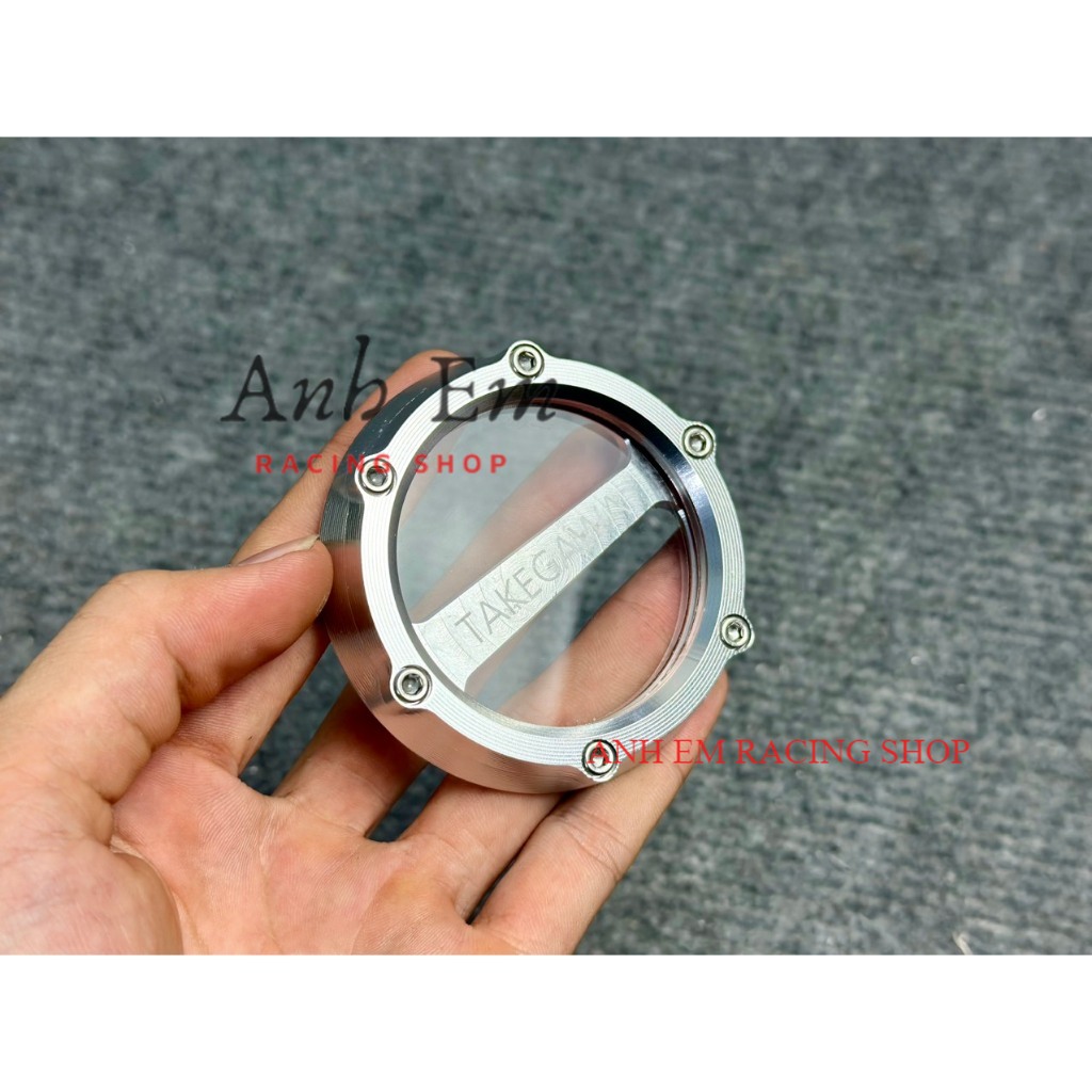 Nắp Cam CNC cho Wave Dream TAKE TRONG SUỐT