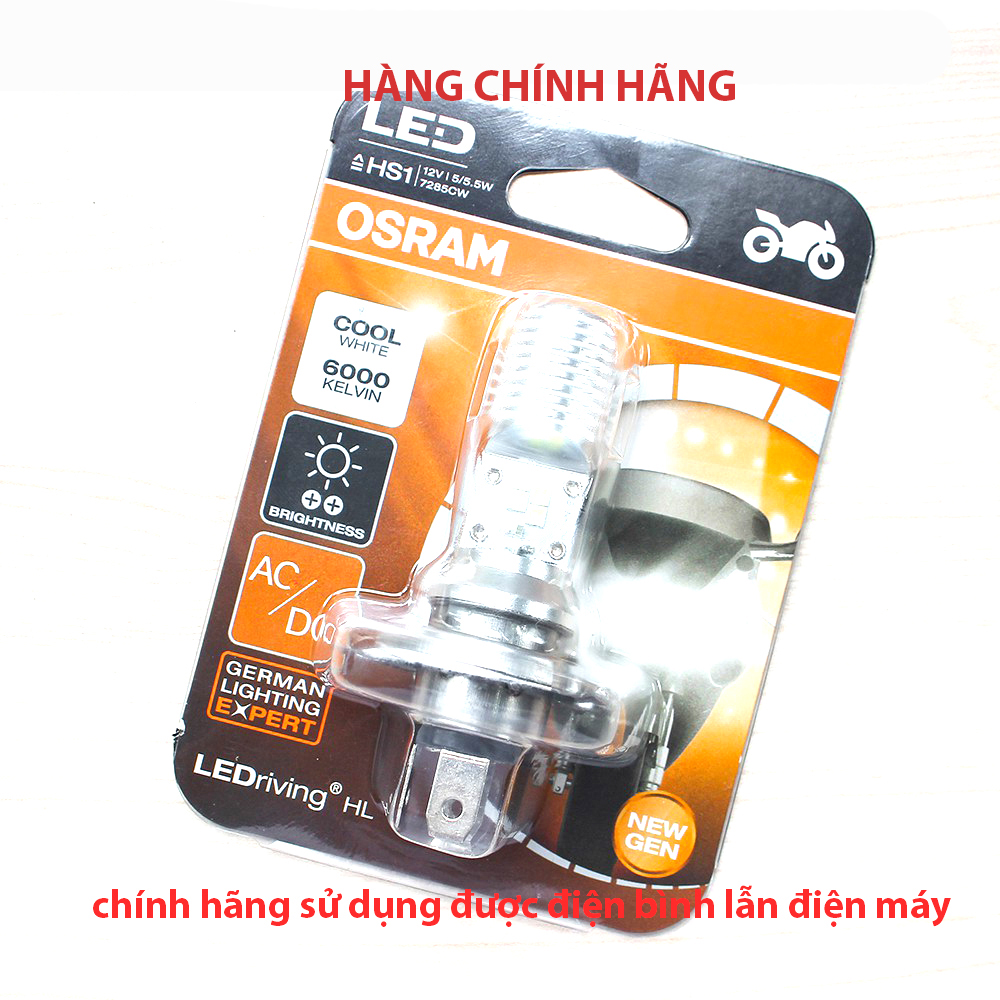 Bóng đèn led osram hs1 xe exciter, air blade, wave rs, winner, vision, future, sirius, jupiter, axelo, lead 125, click 110,..