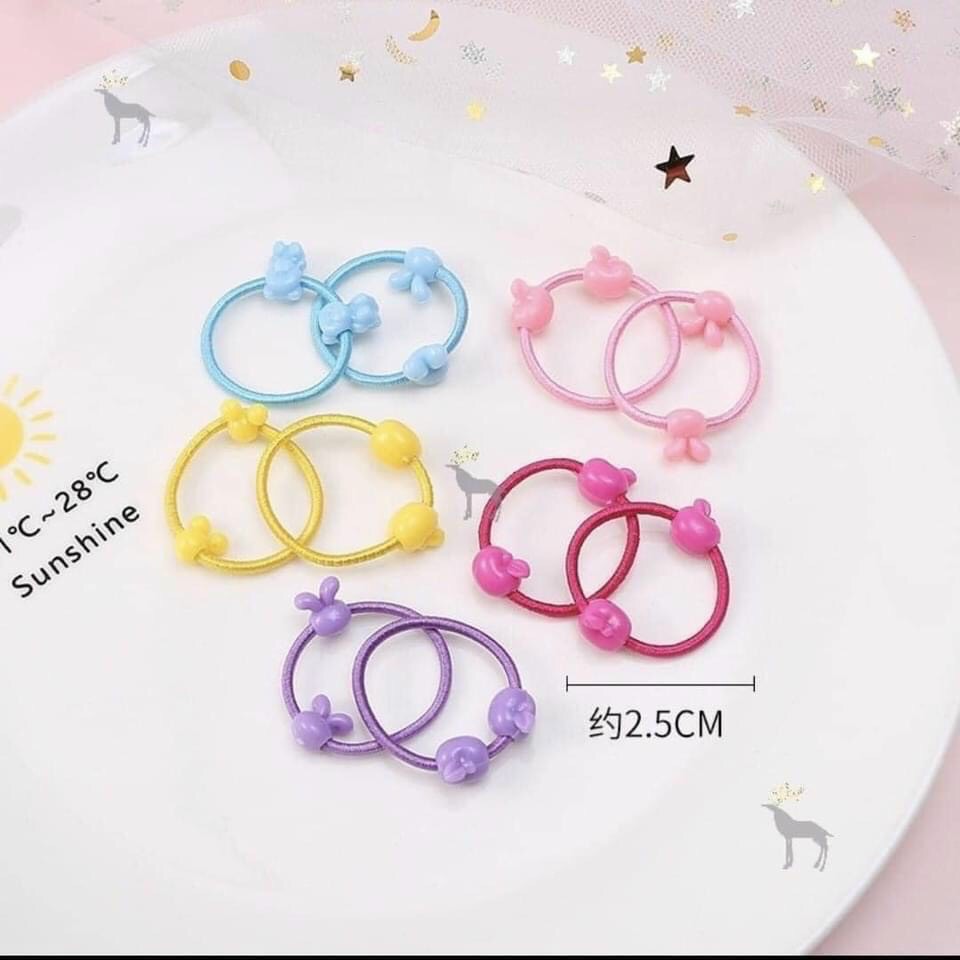 COMBO 50 dây cột tóc cho bé gái(giá học sinh).