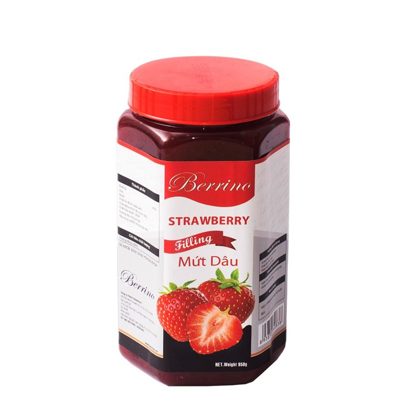 Các Vị Mứt Trái Cây Berino 950gr