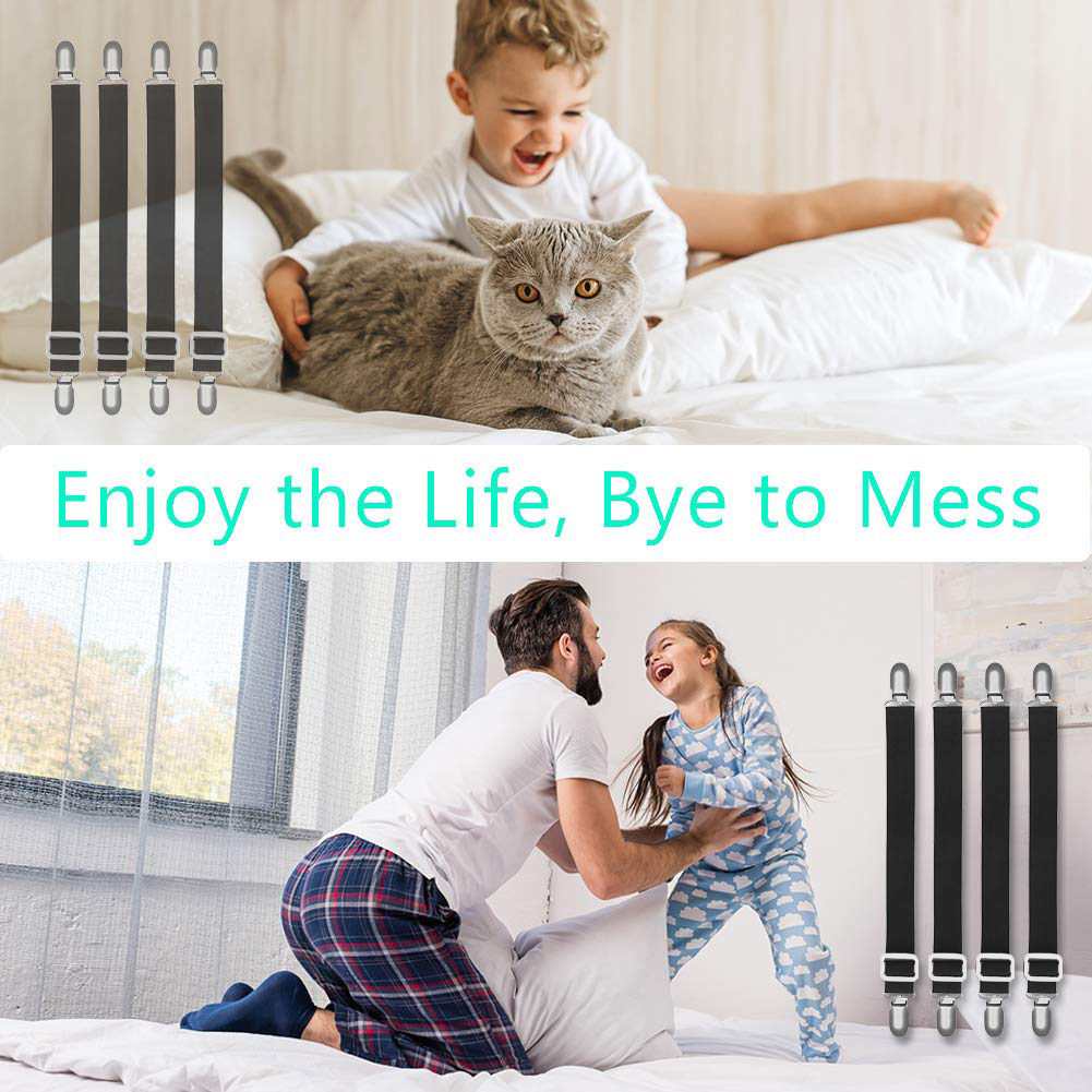 Combo 4 Bộ Kẹp Chặn Drap Giường