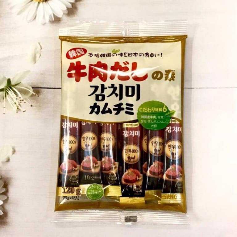 Hạt nêm Bò Deasang Nhật cho bé 120g (10g x 12 gói) [Date mới nhất]