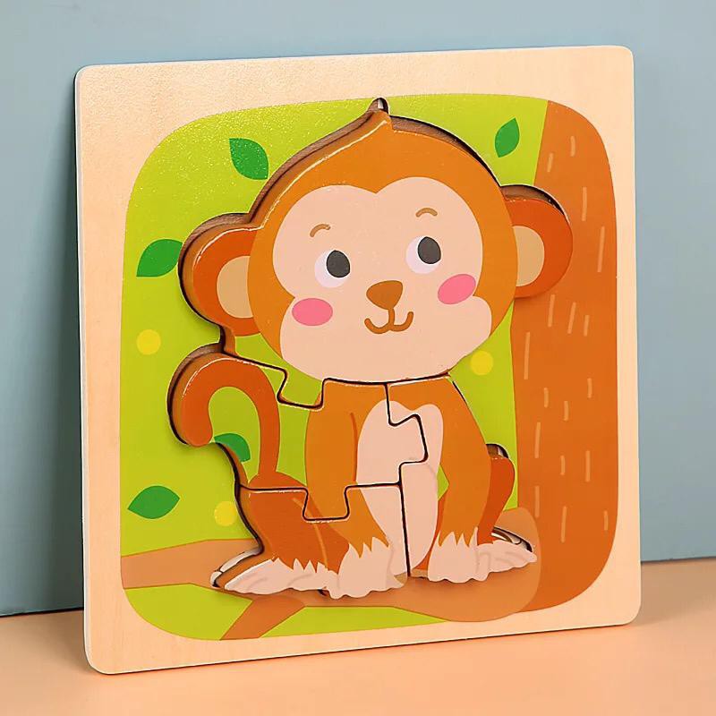 Children's Puzzle Grasp Board