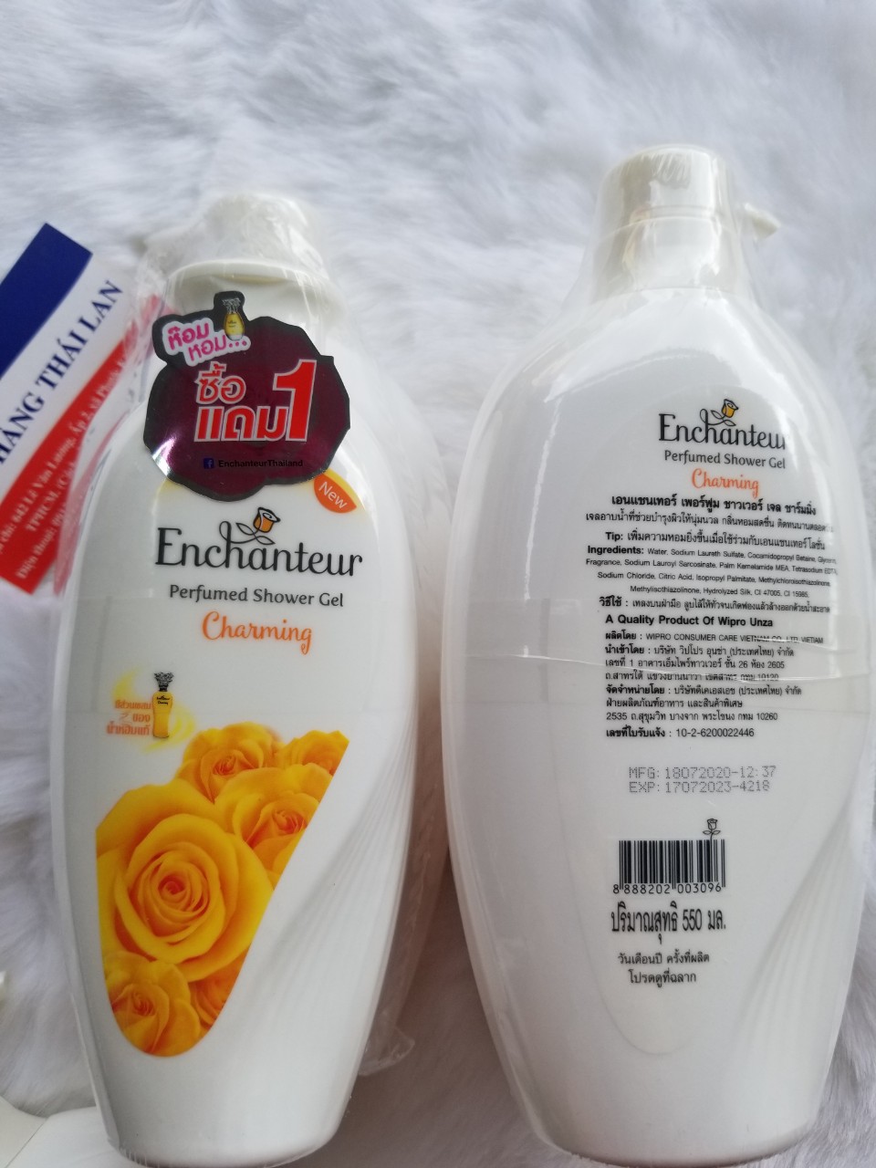 Sữa tắm Enchanteur Thái Lan 550ml