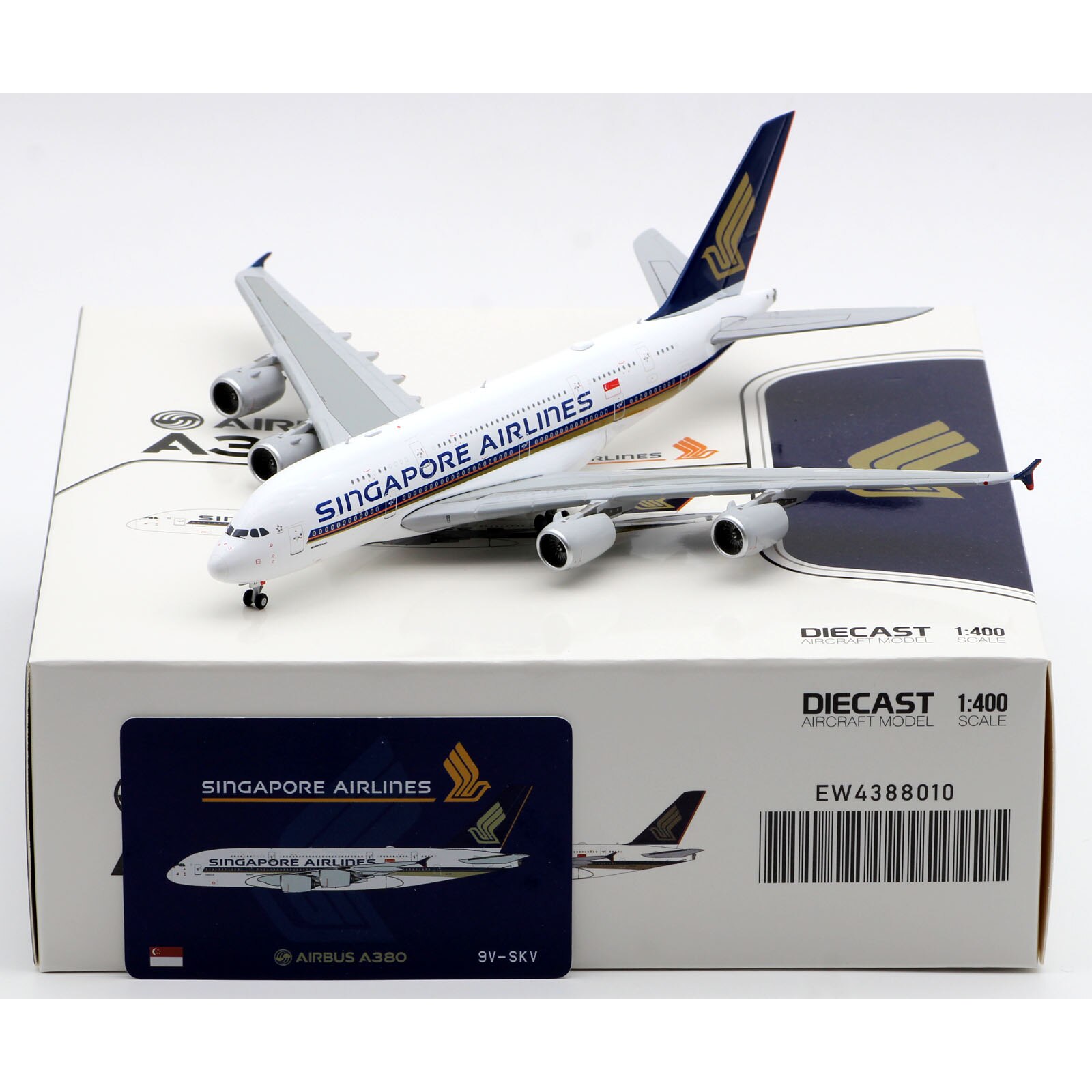 Flying Tiger Model For Phoenix For Singapore Airlines Airbus