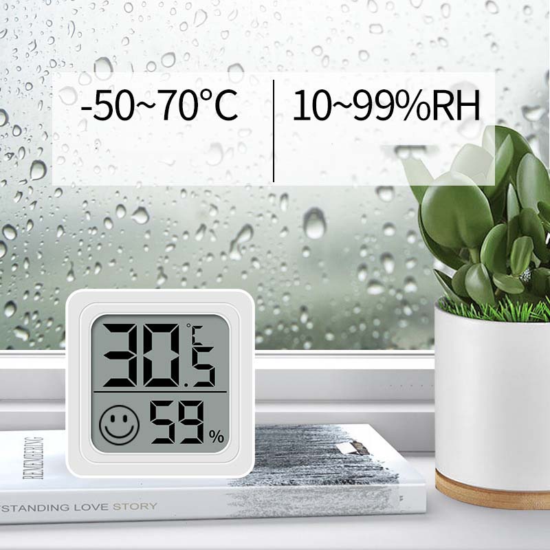 【Best-Selling】 LCD Digital Hygrometer Indoor Room Electronic ...