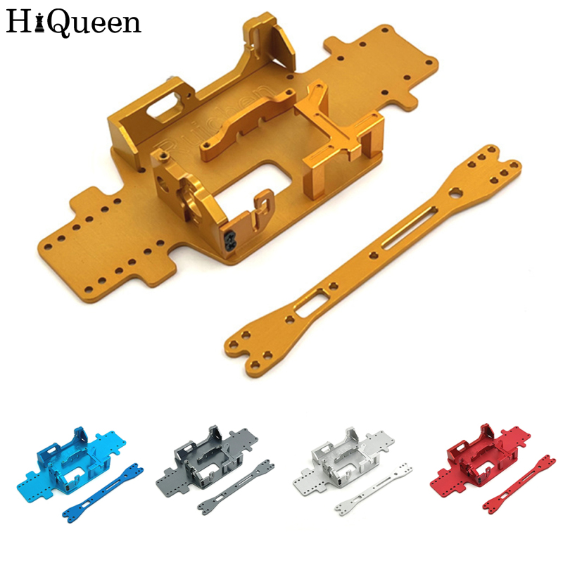 HiQueen Rc Car Metal Chassis Servo Mount Motor Battery Mount Replacement