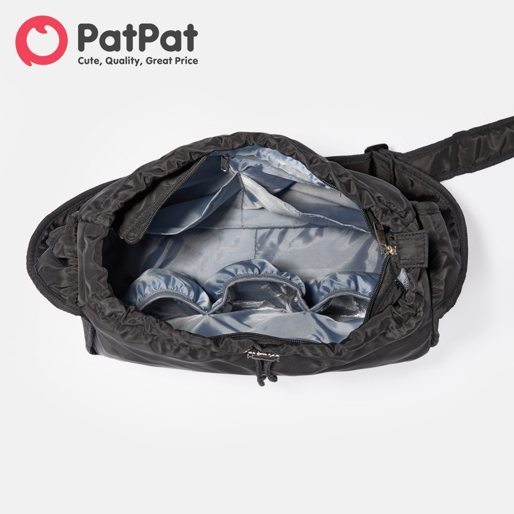 Baby Messenger Diaper Bag - Waterproof Large Capacity Crossbody Bag For Moms (Hot Balloon Design)