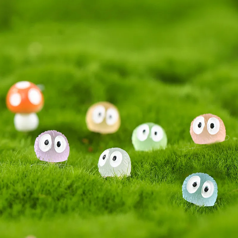 50pcs Glow In The Dark Fairy Garden Figures – Mini Resin Elves For DIY & Decor - View #2