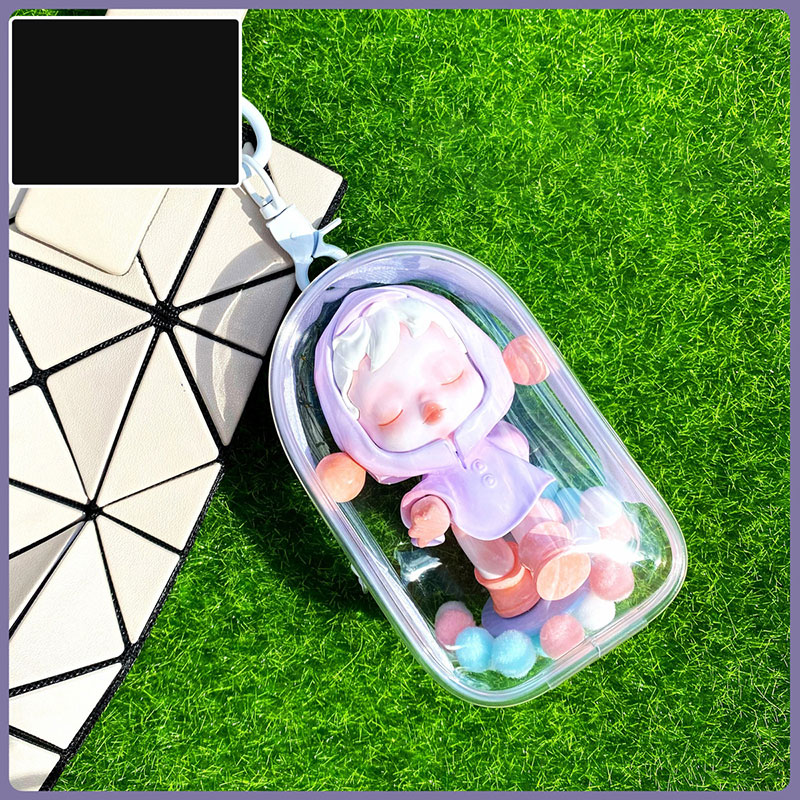 Cute bento bag modeling small hanging bag closed blind box display storage bag