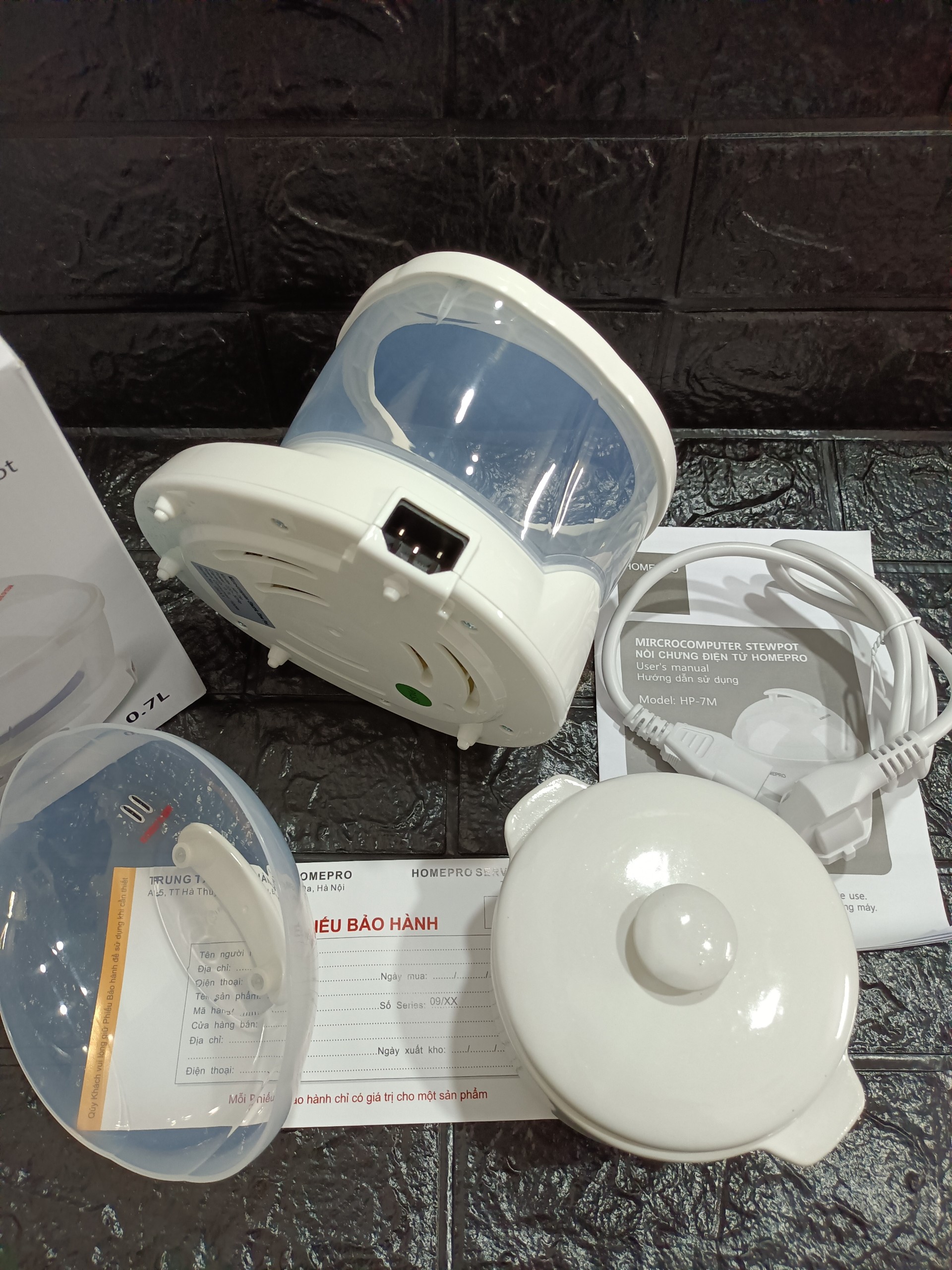 Nồi chưng cất yến đa năng Homepro Thái Lan 700ml