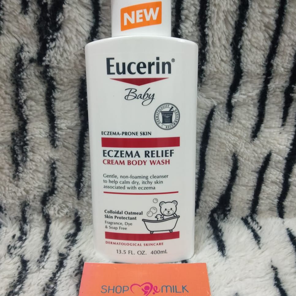 Sữa tắm chàm cho bé Eucerin Baby Eczema Relief Cream Body Wash 400ml USA