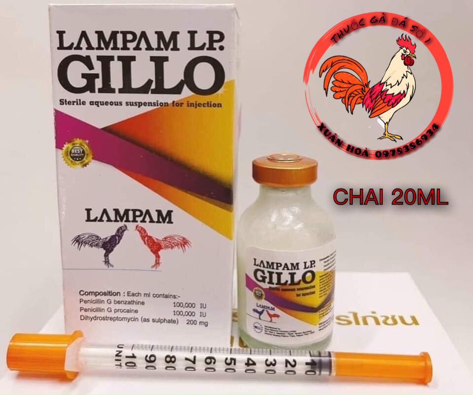 GILLO dùng cho gà bị bách bệnh