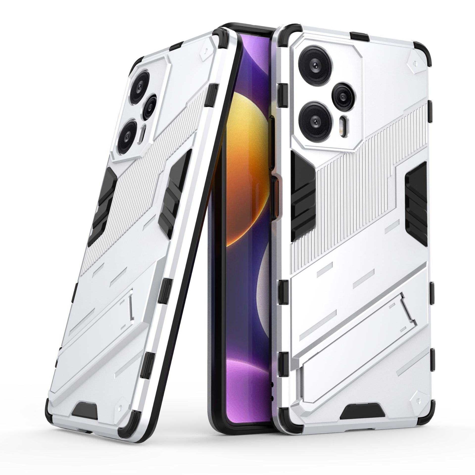 Xiaomi Poco F5 Shockproof Phone Cover, Ultra-Thin Slim Fit Hard Protective Cases.