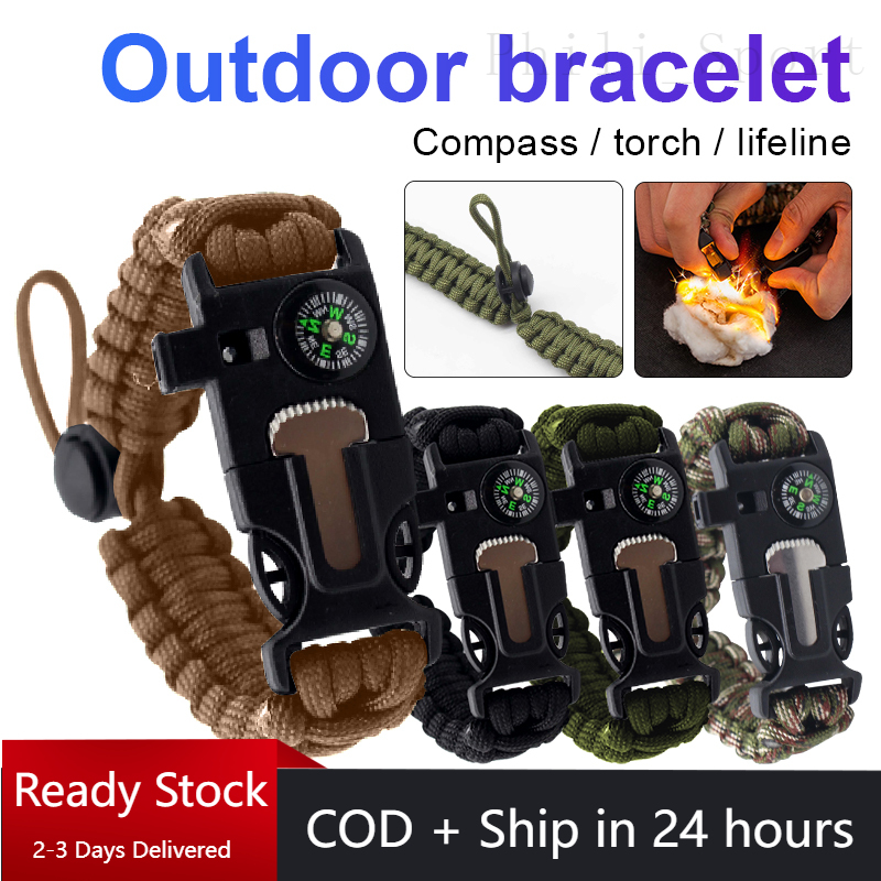 SHTF Multi-Function Paracord Bracelet - BUDK.com
