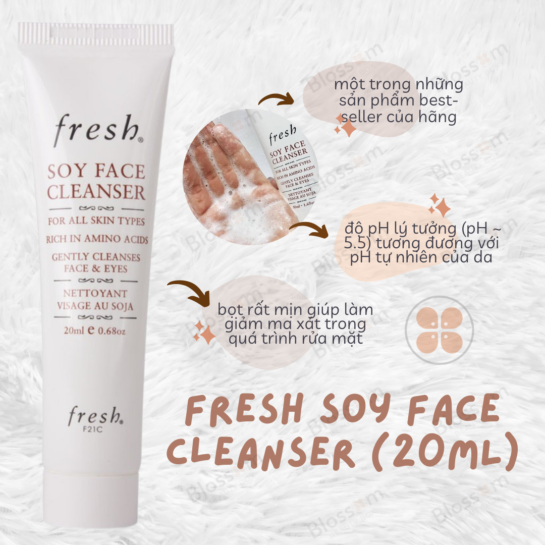 Sữa rửa mặt FRESH SOY FACE CLEANSER