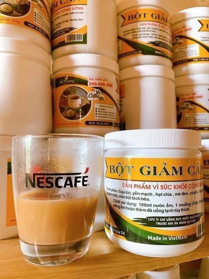 bột giảm cân mị hương chính hãng
