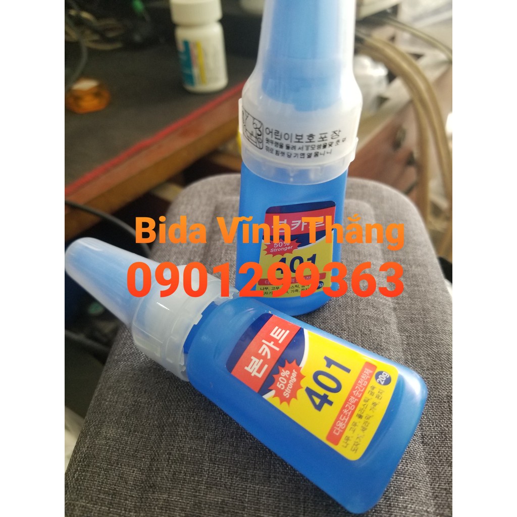 Keo Dán Đầu Cơ Bida (Keo Dán Đầu Tẩy Cơ Bida) Hàn Quốc Chất Lượng Cao