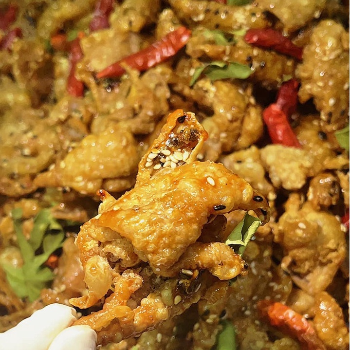 200G DA GÀ SẤY GIÒN SỐT CHANH DÂY