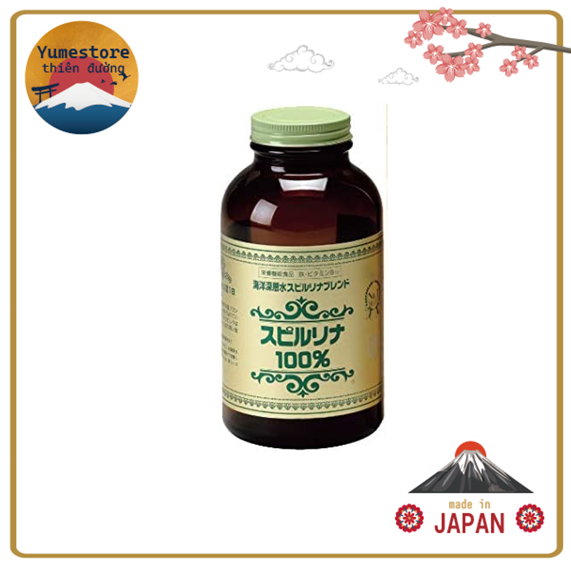 Deep Ocean Water Spirulina Blend 2200 tablets Made in Japan Spirulina