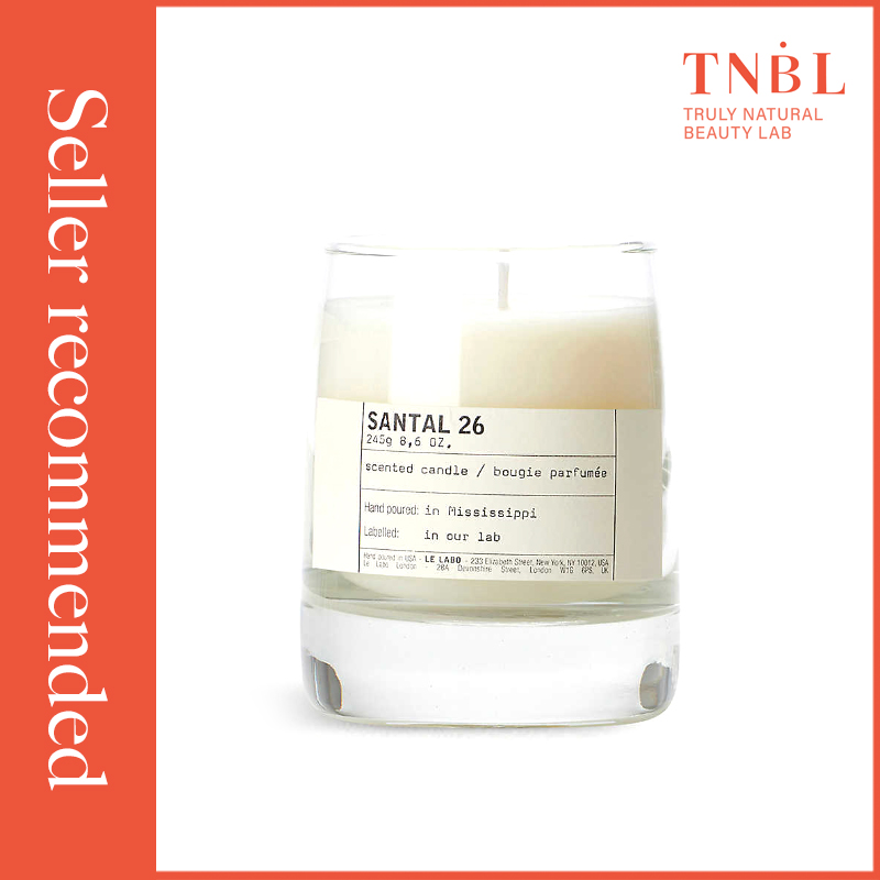 LE LABO Santal 26 scented candle 245g/candle gift set Lazada