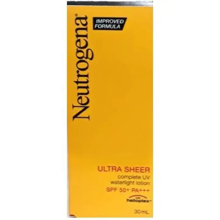 neutrogena ultra sheer water light sunscreen review