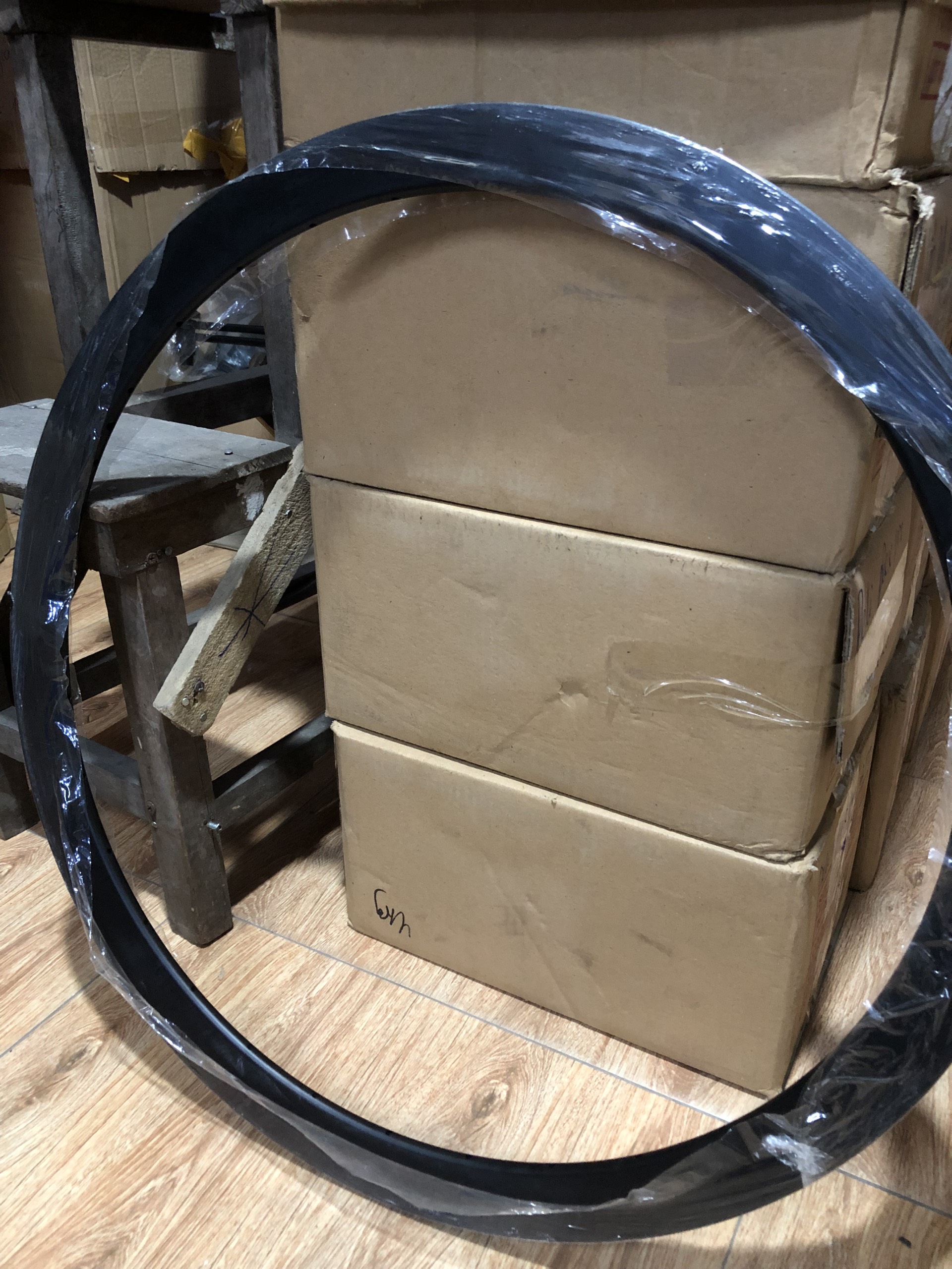 Vành Vintage xe đạp Fixed Gear thanh lý (còn đen)