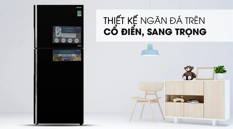 Tủ lạnh Hitachi R-FG560PGV8 GBK