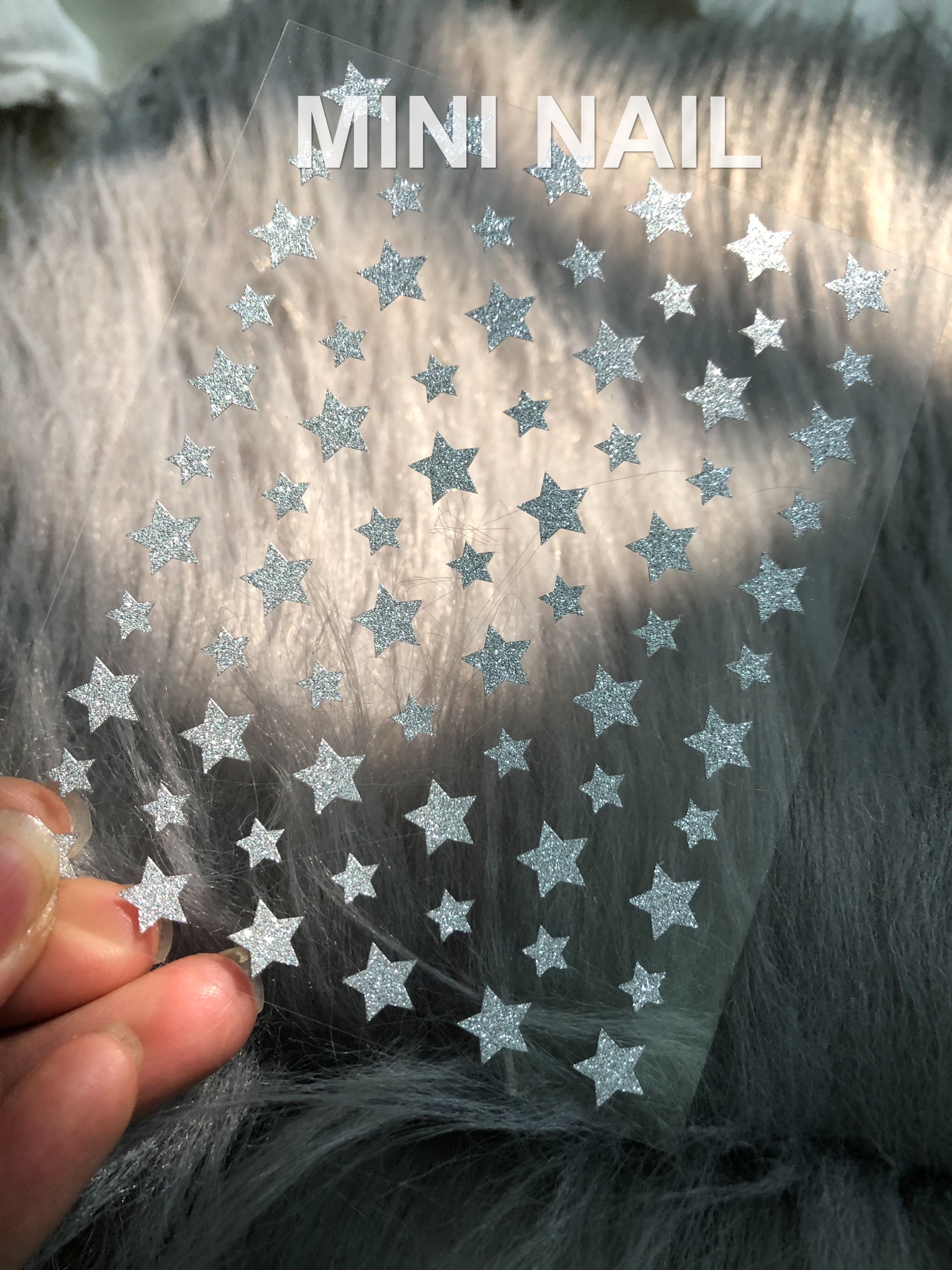 Sticker Flash trang trí móng tay siêu sáng