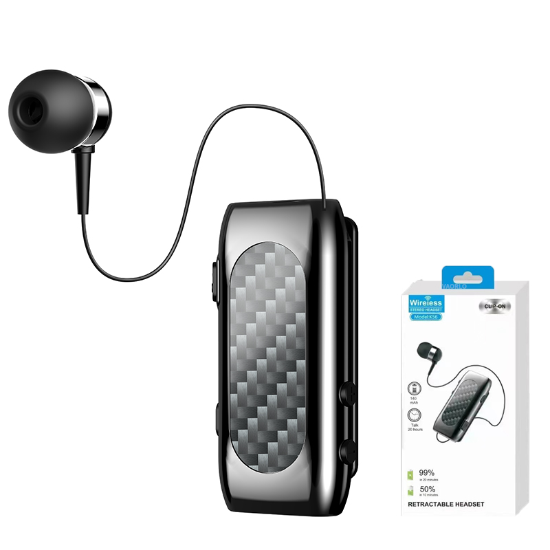 DISOUR Original K55 K56 K53 K52 Business Bluetooth Earphones Onebutton