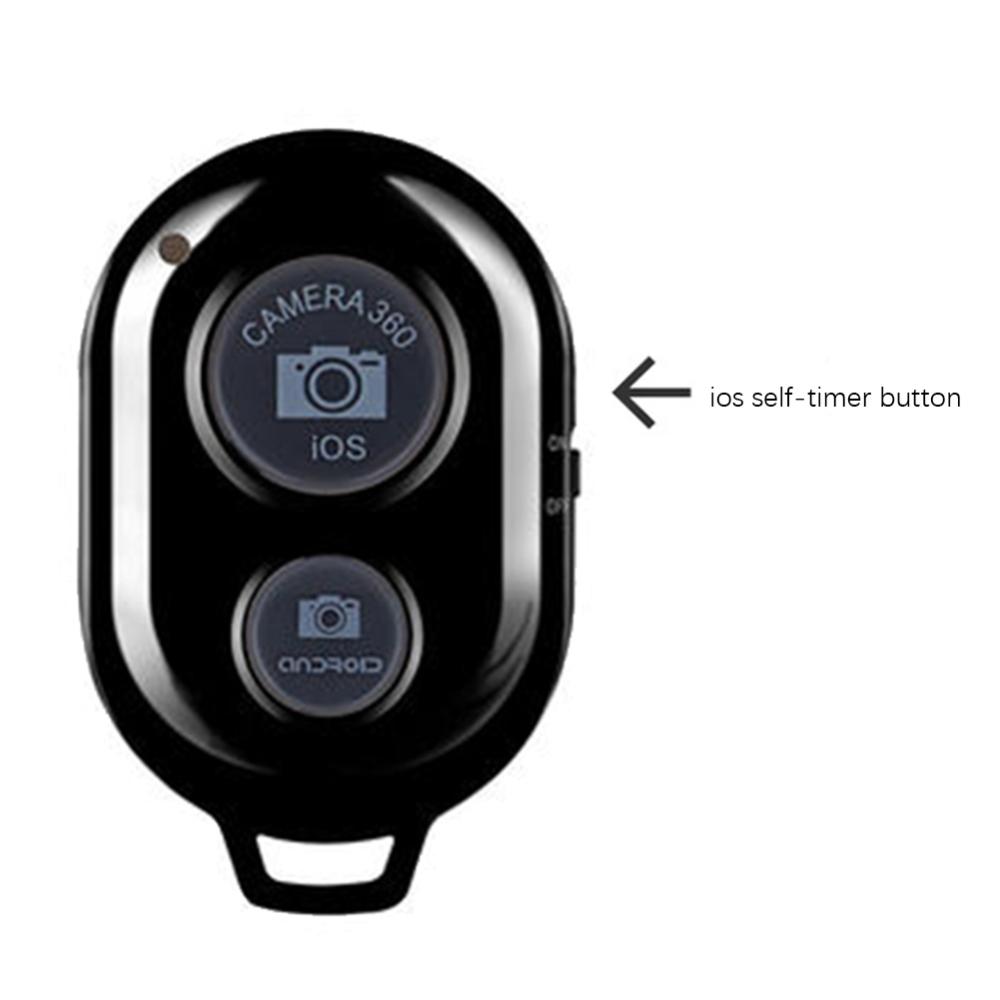 Wireless Bluetooth-compatible Phone Selfie Shutter Release Camera Remote Control
