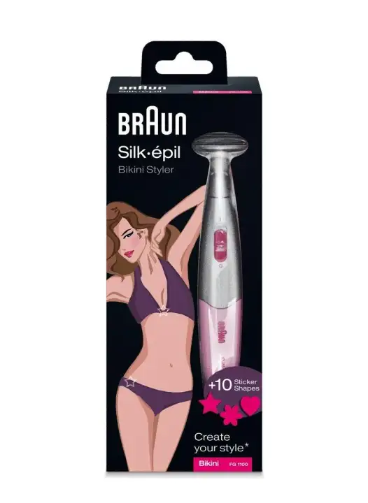 Braun Silk Epil Fg 1100 Fg 1103 Bikini Hair Removal Electric Shaver Styler And Trimmer For Women Lazada Singapore
