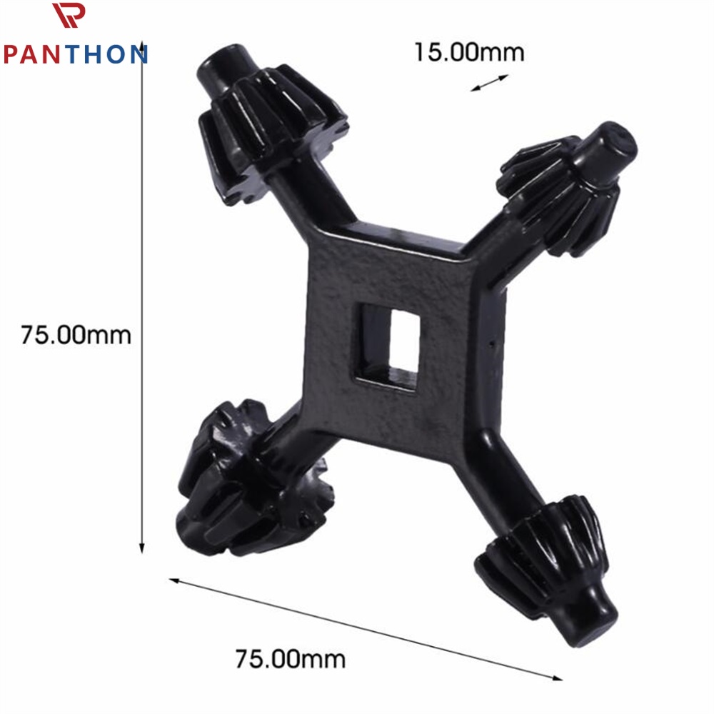 【💕Ready Stock🎉】PANTHON 1Pc 4 In 1 Universal Chuck Key Drill Drilling Holder Spanner Ratchet Socket Ring Combination Grip Star Wrench(8*8*3cm)