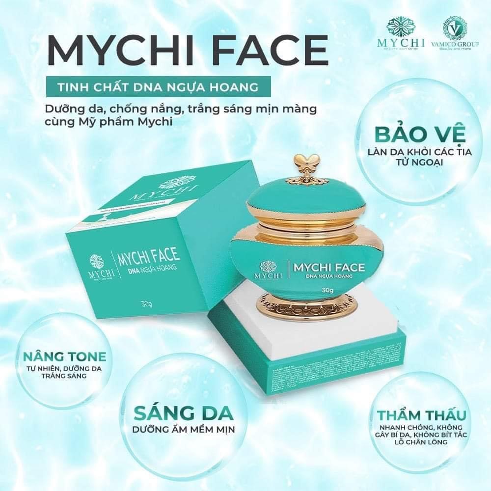 (Tặng tẩy da chết) Kem Dưỡng da mặt Mychi Face - Kem Face Mychi