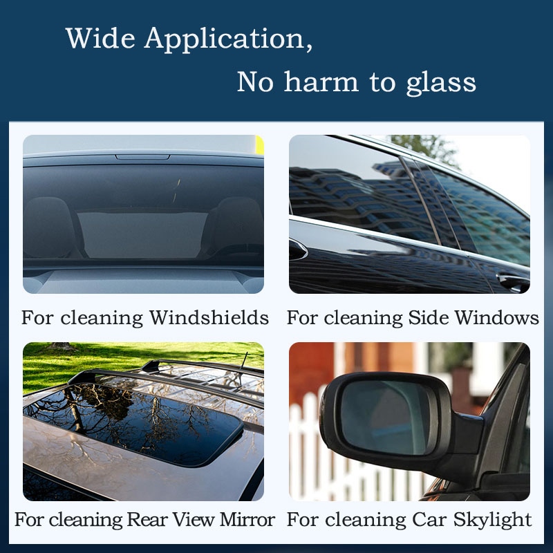 Car Glass Oil Film Remover Window Cleaner AIVC Windshield Polishing  Compound Water Stain Removal Paste Anti-rain Car Household