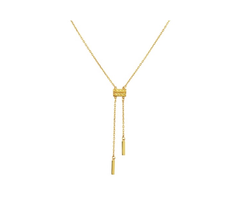 22k long necklace