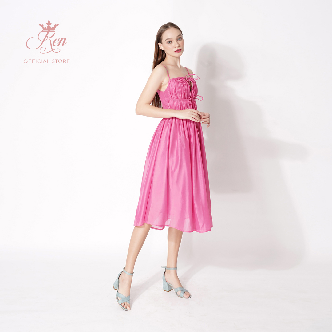 REN BY TEE - Đầm Maxi Hai Dây Cúp Ngực