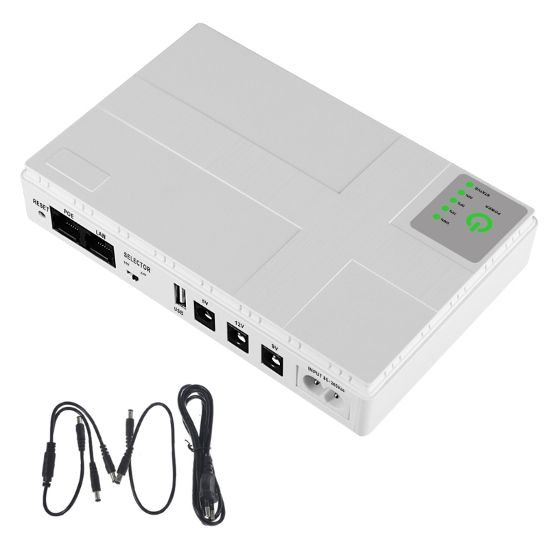 Cung cấp điện liên tục up Pin dự phòng cho camera an ninh Bộ định tuyến Wi-Fi