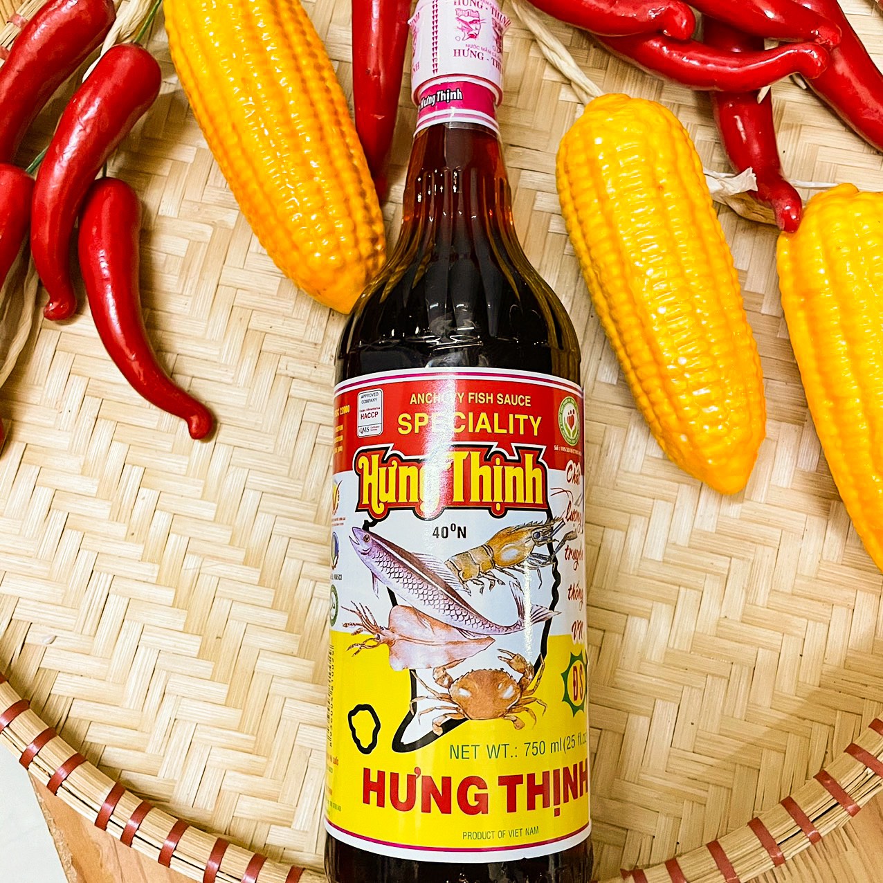 NƯỚC MẮM HƯNG THỊNH 35 ĐỘ ĐẠM 620ML