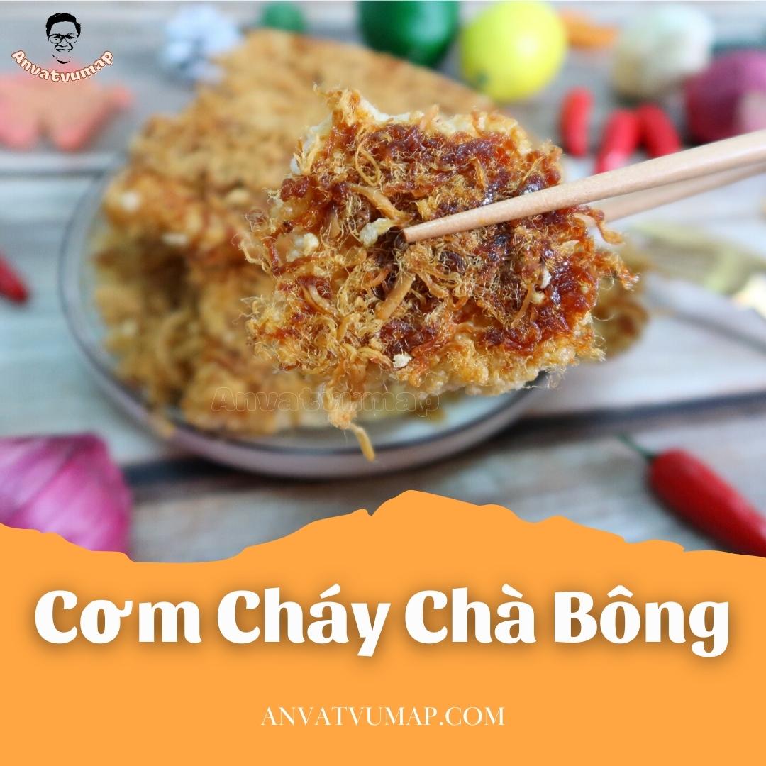 [ANVATVUMAP - NHÀ LÀM 100%] Cơm Cháy Siêu Chà Bông 500gr Loại Ngon Ăn Bá Cháy