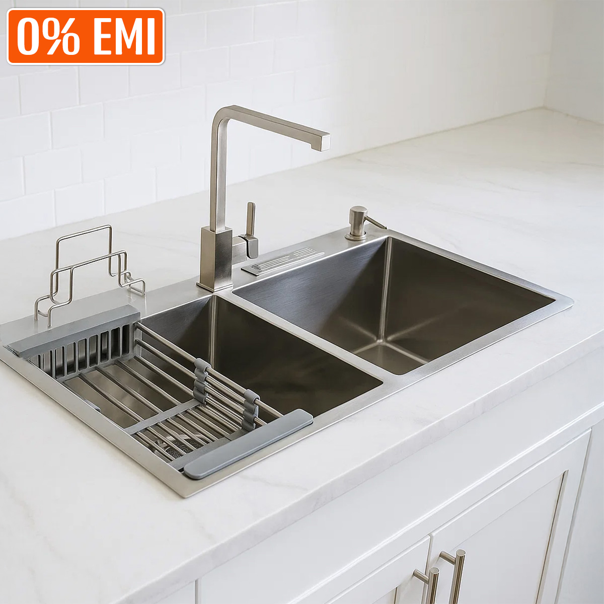 Upscaled Quality Rizco stainless steel kitchen sinkinorita 32 ss kc