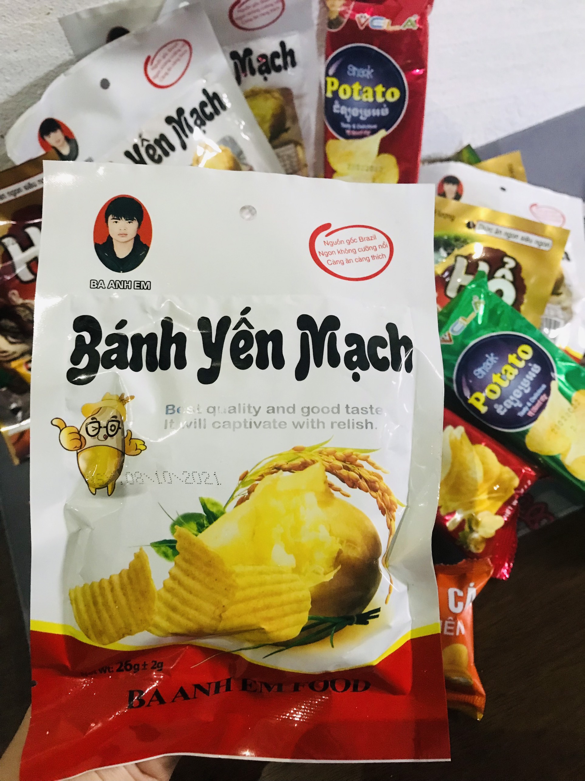 Combo 10 món đồ ăn vặt tuổi thơ