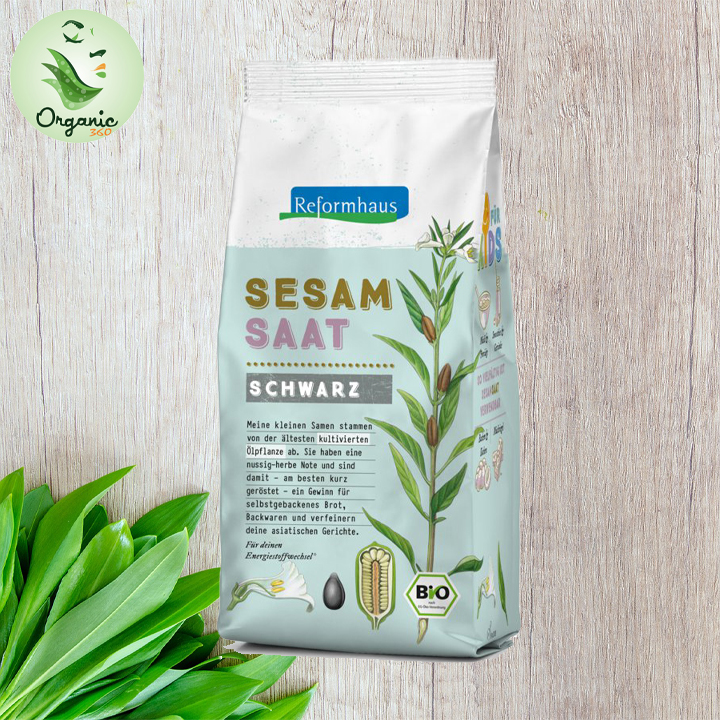 Reformhaus Organic Black Sesame Seeds 250g