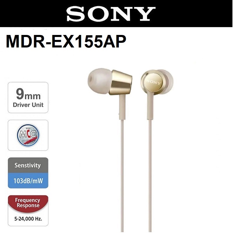 sony mdr ex155ap earphones