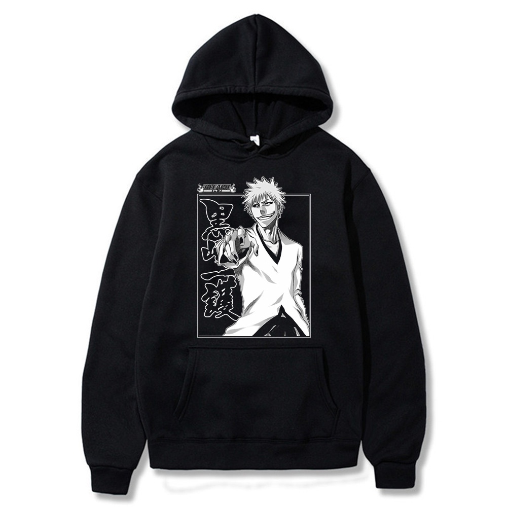 Áo Hoodie In Hình Kurosaki Anime Bleach