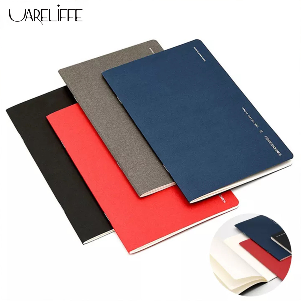 Uareliffe Kaco Portable Notebook Drawing Painting Drafting Paper Graffiti Soft Cover Diary Book 4 Colors In 1 Set Memo Pad Notebooks For Office Business School Student Travel